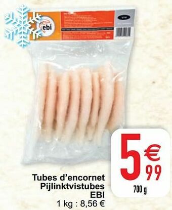 Cora Tubes d’encornet pijlinktvistubes ebi aanbieding