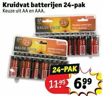 Kruidvat Kruidvat batterijen aanbieding