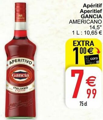 Cora Apéritif aperitief gancia americano aanbieding