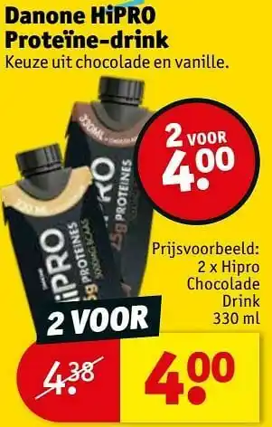 Hipro chocolade drink
