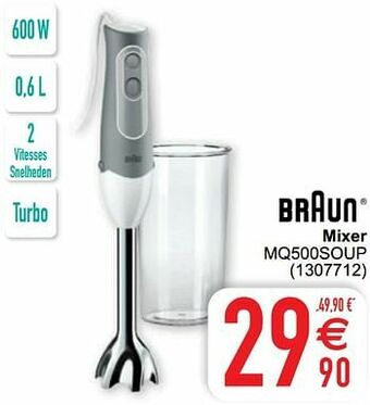 Cora Braun mixer mq500soup aanbieding
