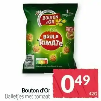 Intermarché Bouton d`or balletjes met tomaat aanbieding