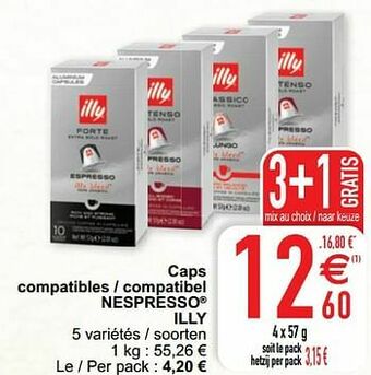 Cora Caps compatibles - compatibel nespresso illy aanbieding