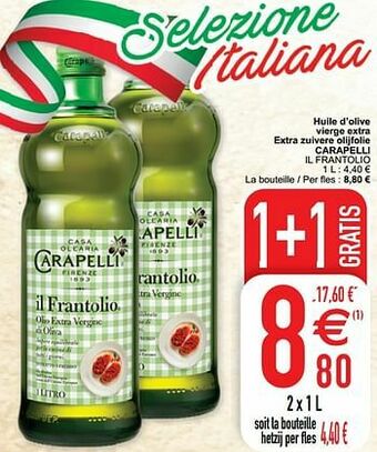 Cora Huile d’olive vierge extra extra zuivere olijfolie carapelli il frantolio aanbieding