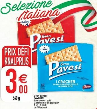 Gran pavesi pavesini