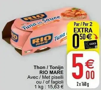 Cora Thon - tonijn rio mare aanbieding
