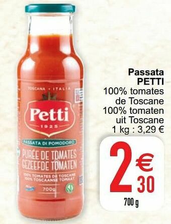 Cora Passata petti aanbieding