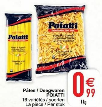 Cora Pâtes - deegwaren poiatti aanbieding