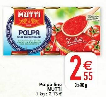 Cora Polpa fine mutti aanbieding