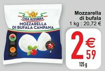 Cora Mozzarella di bufala aanbieding