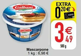Cora Mascarpone aanbieding