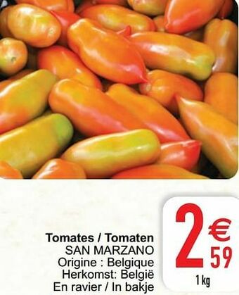 Cora Tomates - tomaten san marzano aanbieding