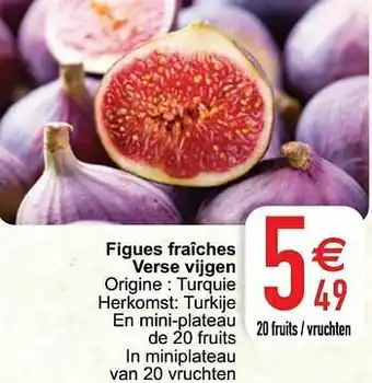 Cora Figues fraîches verse vijgen aanbieding
