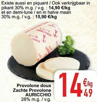 Cora Provolone doux zachte provolone auricchio aanbieding
