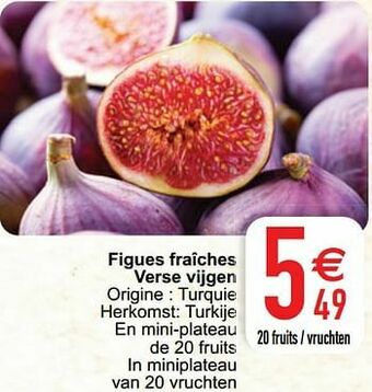 Cora Figues fraîches verse vijgen aanbieding