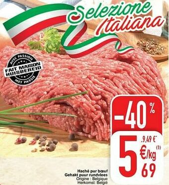 Cora Haché pur boeuf gehakt puur rundvlees aanbieding