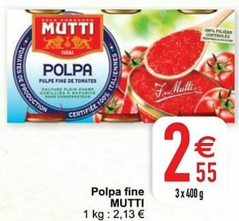 Cora Polpa fine mutti aanbieding