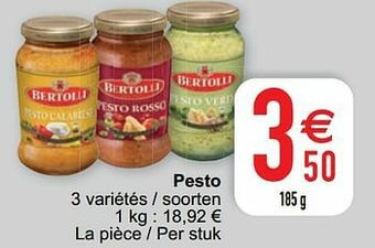Cora Pesto aanbieding
