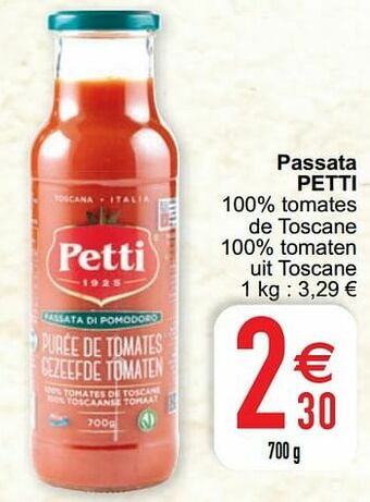 Cora Passata petti aanbieding