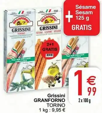 Grissini granforno torino