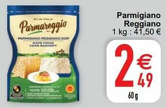 Cora Parmigiano reggiano aanbieding
