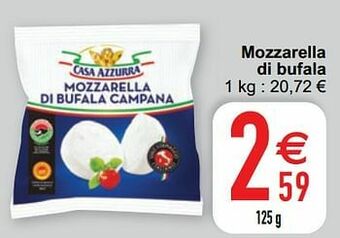 Cora Mozzarella di bufala aanbieding