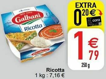 Cora Ricotta aanbieding