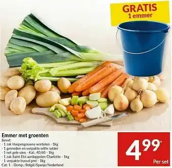 Intermarché Emmer met groenten aanbieding