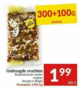 Gedroogde vruchten
