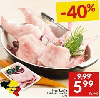 Intermarché Heel konijn aanbieding