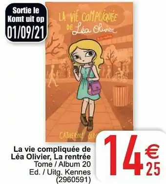 Cora La vie compliquée de léa olivier la rentrée aanbieding