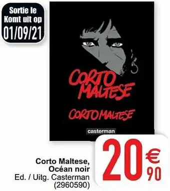 Cora Corto maltese océan noir aanbieding
