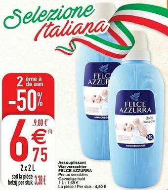 Cora Assouplissant wasverzachter felce azzurra aanbieding