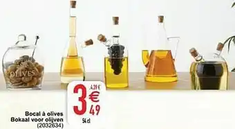Bocal à olives bokaal voor olijven