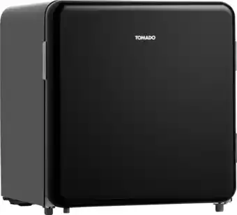 Bol.com Tomado trm4701b - retro mini koelkast - 47 liter - zwart aanbieding