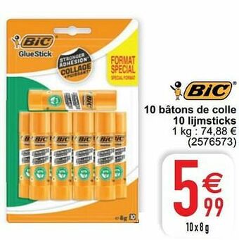 Cora 10 bâtons de colle 10 lijmsticks aanbieding