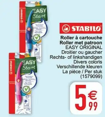 Cora Roller à cartouche roller met patroon easy original aanbieding