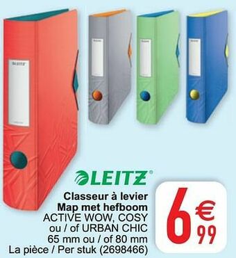Cora Classeur à levier map met hefboom active wow cosy ou - of urban chic aanbieding