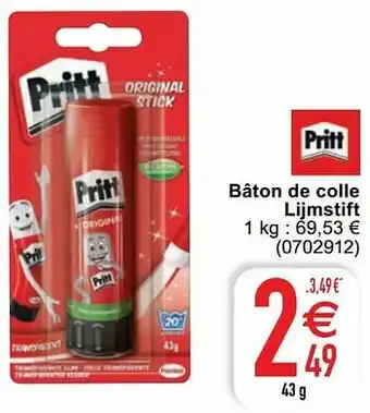 Bâton de colle lijmstift