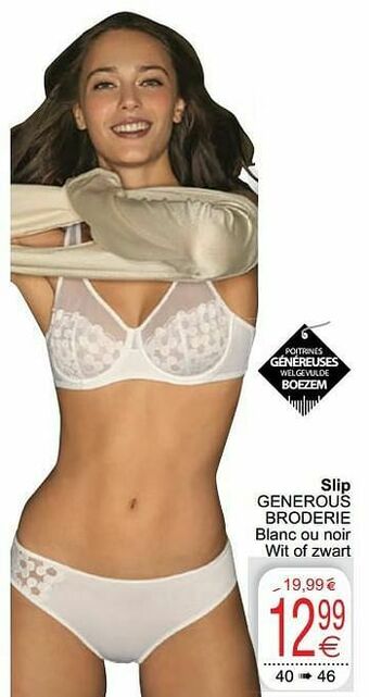 Cora Slip generous broderie aanbieding