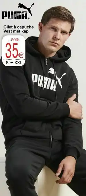 Cora Gilet à capuche vest met kap aanbieding