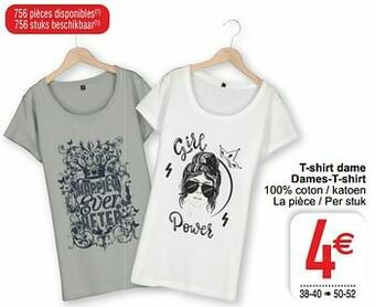 Cora T-shirt dame dames-t-shirt aanbieding