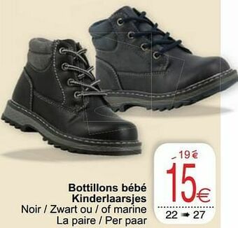 Cora Bottillons bébé kinderlaarsjes aanbieding