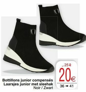 Cora Bottillons junior compensés laarsjes junior met sleehak aanbieding