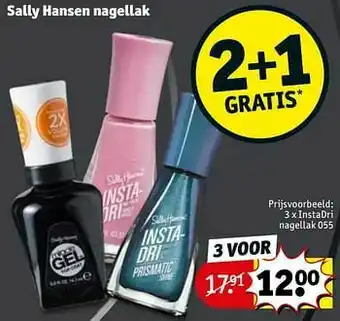 Kruidvat Instadri nagellak 055 aanbieding
