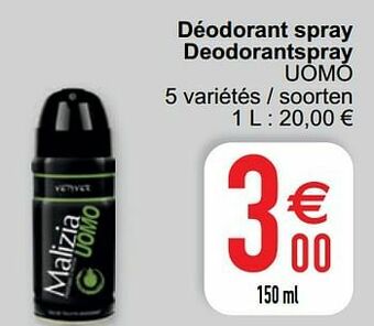 Cora Déodorant spray deodorantspray uomo aanbieding