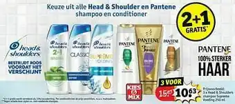 Kruidvat Head + shoulders shampoo supreme voeding aanbieding