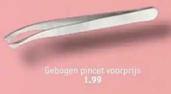 Kruidvat Gebogen pincet voorprijs aanbieding