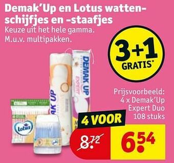Kruidvat Demak’up expert duo aanbieding