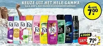 Kruidvat Douchegel magic oil pink aanbieding